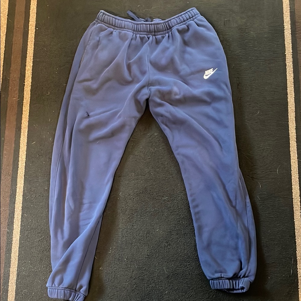 Mens Blue Nike Sweatpants
